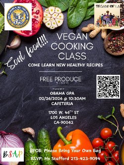 Vegan Cooking Class 